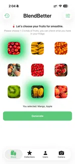 Card for BlendBetter App